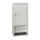 Dispensador de papel toalla empotrable C/Z DTE0040CS Mediclinics 1