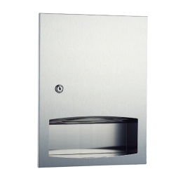Dispensador de papel toalla empotrable C/Z DTE0020CS Mediclinics 1