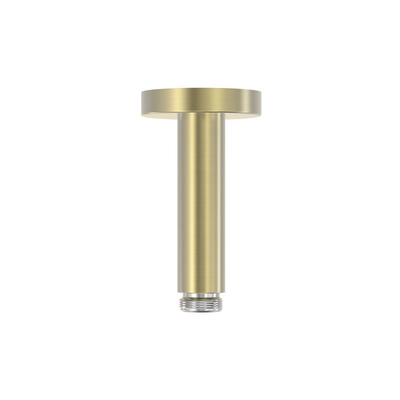 Brazo techo 100 mm TRES cava dorado - 13452102CA