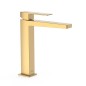 Monomando lavabo alto SLIM-TRES oro mate - 20210303OM