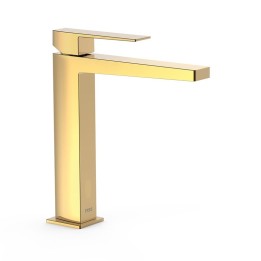 Monomando lavabo alto SLIM-TRES oro brillo - 20210303OR 1