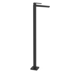 Monomando lavabo a suelo SLIM-TRES negro mate - 20285301NM - Tres