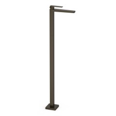 Monomando lavabo a suelo SLIM-TRES negro bronce - 20285301KMB - Tres