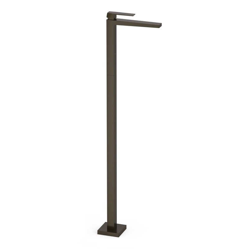 Monomando lavabo a suelo SLIM-TRES negro bronce - 20285301KMB