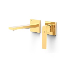 Monomando lavabo empotrado SLIM-TRES oro brillo - 2023002*OR 1