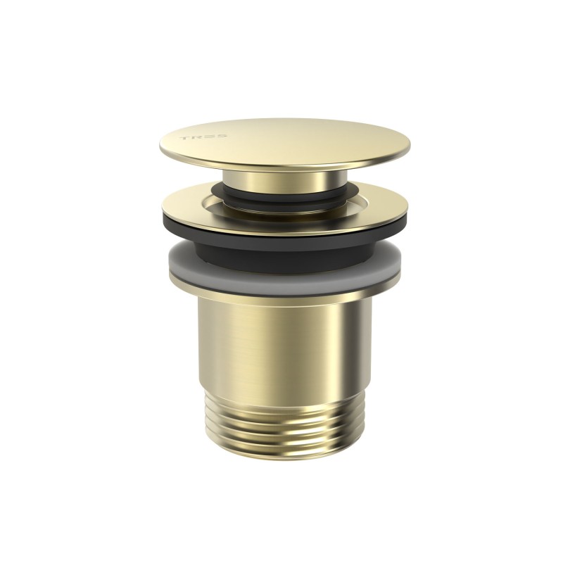 Válvula click 1.1/4" TRES SIMPLE RAPID cava dorado - 24284001CA