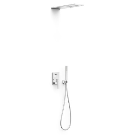 Kit monomando ducha empotrado 2-vías SLIM-TRES RAPID-BOX cromo - 20238005 - Tres