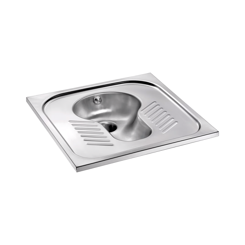 Placa turca de acero inoxidable SNPT21CS - Mediclinics Placa turca de acero inoxidable SNPT21CS - Mediclinics