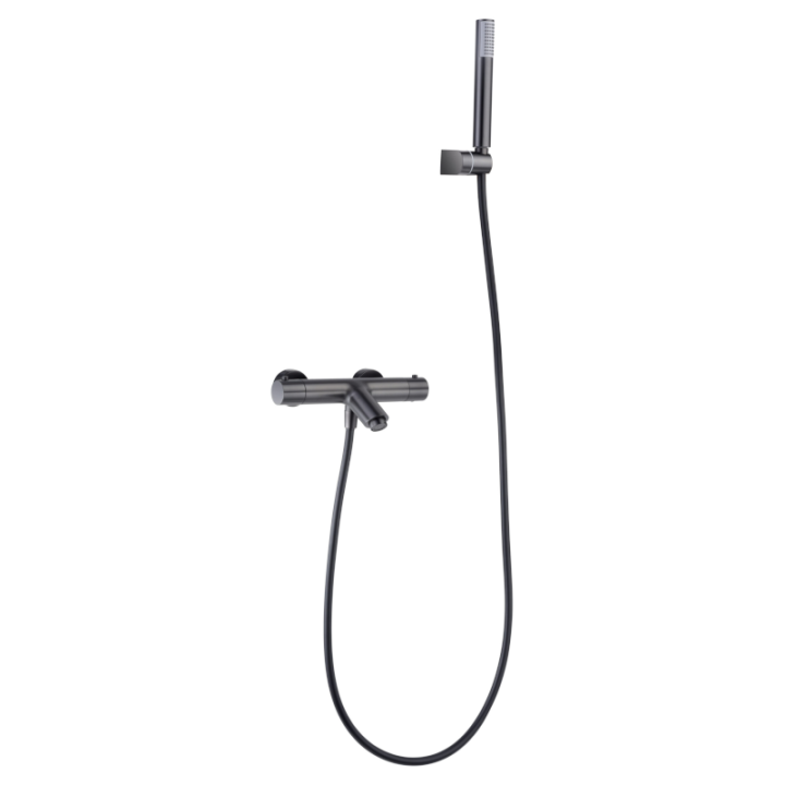 Termostático baño-ducha MONZA black gun metal - BTM039-4BGM 1