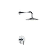 Kit monomando ducha empotrado 1-vía MONZA cromo - SRM039 - Imex