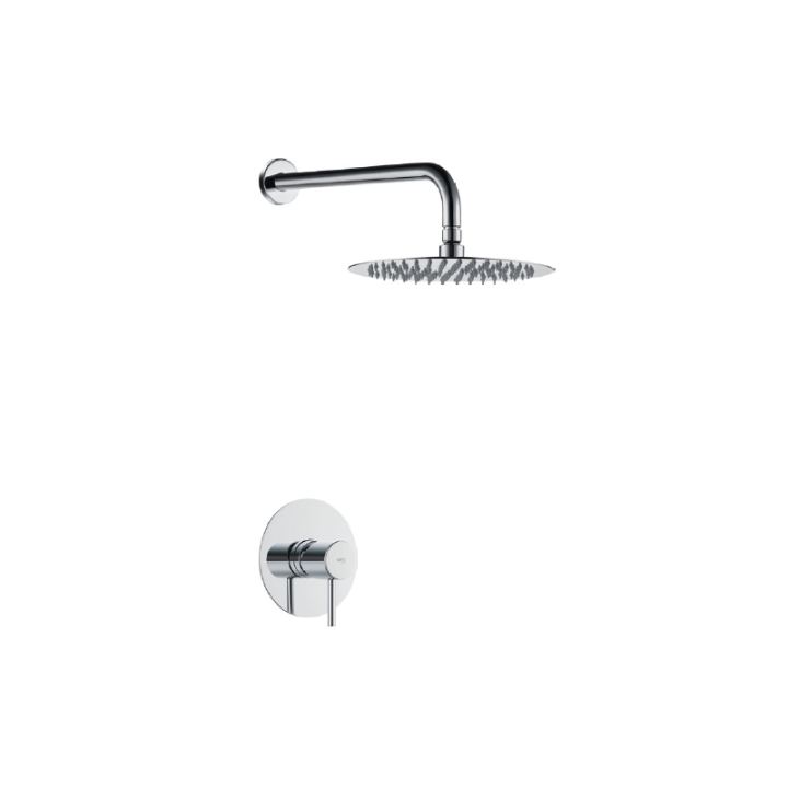 Kit monomando ducha empotrado 1-vía MONZA cromo - SRM039 1