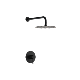 Kit monomando ducha empotrado 1-vía MONZA negro mate - SRM039/NG 1