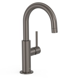 Monomando lavabo alto maneta lateral STUDY-TRES grafito - 26290403GR 1