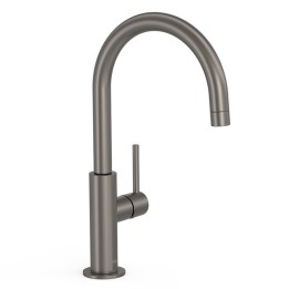 Monomando lavabo alto maneta lateral STUDY-TRES grafito - 26290402GR 1