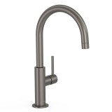 Monomando lavabo alto maneta lateral STUDY-TRES grafito - 26290402GR 1
