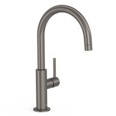 Monomando lavabo alto maneta lateral STUDY-TRES grafito - 26290402GR - Tres