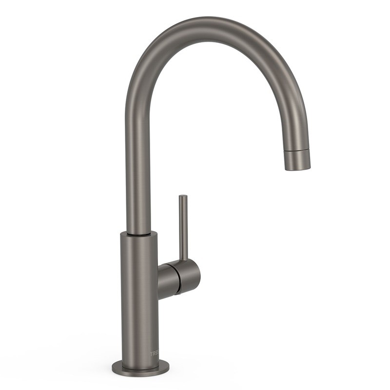 Monomando lavabo alto maneta lateral STUDY-TRES grafito - 26290402GR