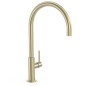 Monomando lavabo alto XL STUDY-TRES cava dorado - 26290401CA