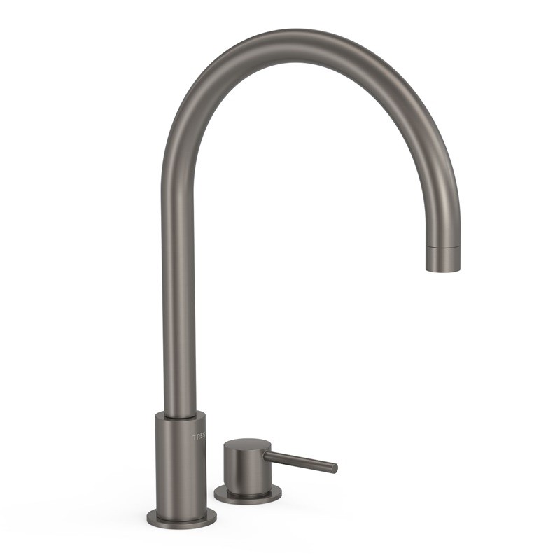 Monomando lavabo repisa STUDY-TRES grafito - 26110501GR