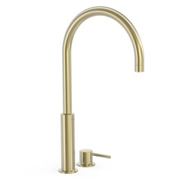 Monomando lavabo alto STUDY-TRES cava dorado - 26110502CA 1