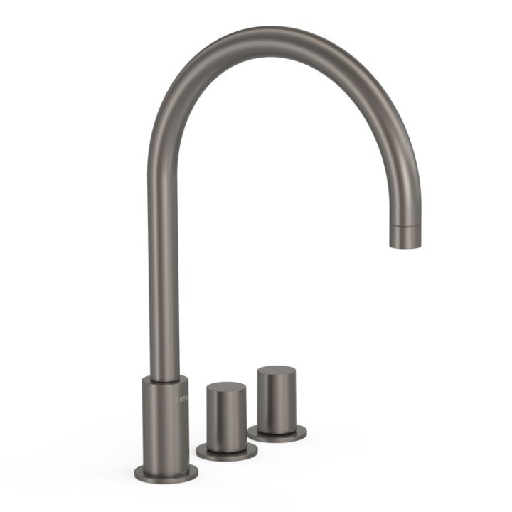 Bimando lavabo repisa STUDY-TRES grafito - 06110501GR 1