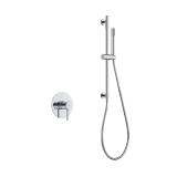 Kit monomando ducha empotrado 1-vía MONZA cromo - SMM039 1