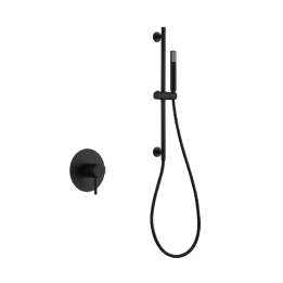Kit monomando ducha empotrado 1-vía MONZA negro mate - SMM039/NG 1