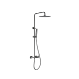 Conjunto monomando ducha TOSCANA black gun metal - BDT064/BGM 1
