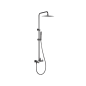 Conjunto monomando baño-ducha TOSCANA black gun metal - BDT064-B/BGM