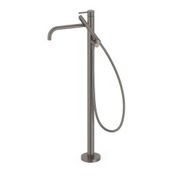 Monomando baño-ducha a suelo STUDY-TRES grafito - 26247005GR 1