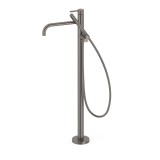 Monomando baño-ducha a suelo STUDY-TRES grafito - 26247005GR 1