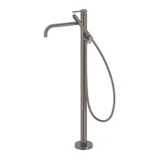 Monomando baño-ducha a suelo STUDY-TRES grafito - 26247005GR - Tres