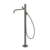 Monomando baño-ducha a suelo STUDY-TRES grafito - 26247006GR 1