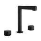 Bimando lavabo sobre encimera TOSCANA negro mate - BBT064/NG