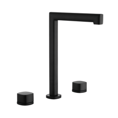 Bimando lavabo alto sobre encimera TOSCANA negro mate - BAT064/NG - Imex
