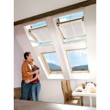 Ventana para tejado pivotante eléctrica ROTO R45 RotoTronic 12
