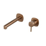 Monomando lavabo empotrado TOSCANA oro rosa cepillado - GLT064/ORC 1