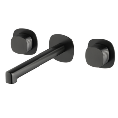 Bimando lavabo empotrado TOSCANA black gun metal - BPT064/BGM - IMEX
