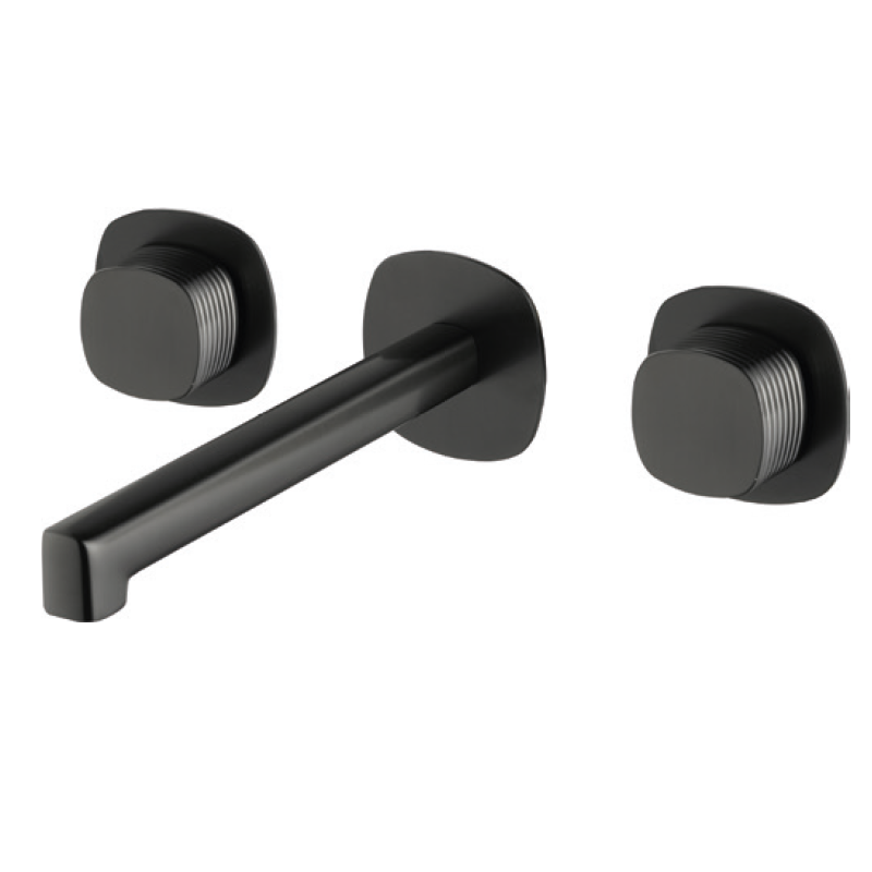 Bimando lavabo empotrado TOSCANA black gun metal - BPT064/BGM