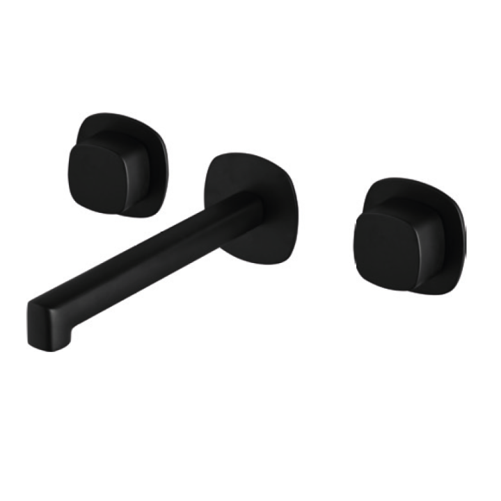 Bimando lavabo empotrado TOSCANA negro mate - BPT064/NG 1