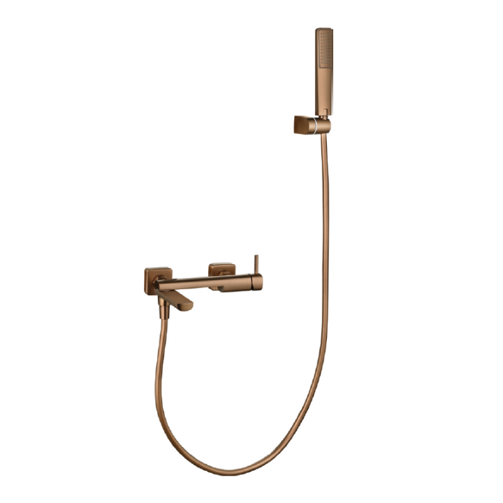 Monomando baño-ducha TOSCANA oro rosa cepillado - BDT064-4ORC 1