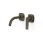 Monomando lavabo empotrado LOFT-TRES negro bronce - 2223000*KMB