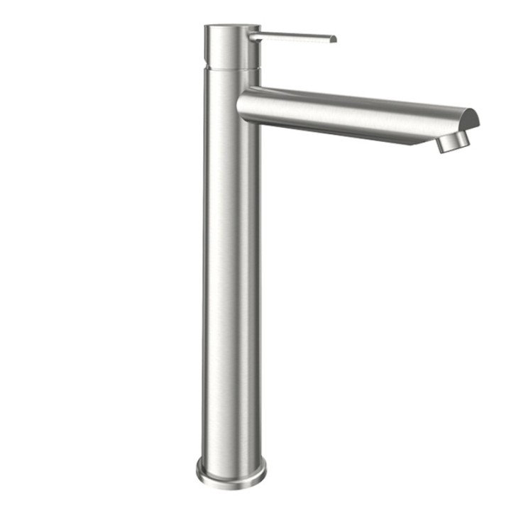 Monomando lavabo alto XL (AF) MAMMA MIA inox cepillado - 840203IC 1
