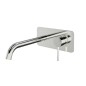 Monomando lavabo empotrado MAMMA MIA inox brillante - 842003IX