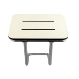 Asiento abatible con apoyo pared para ducha - AM0100 1