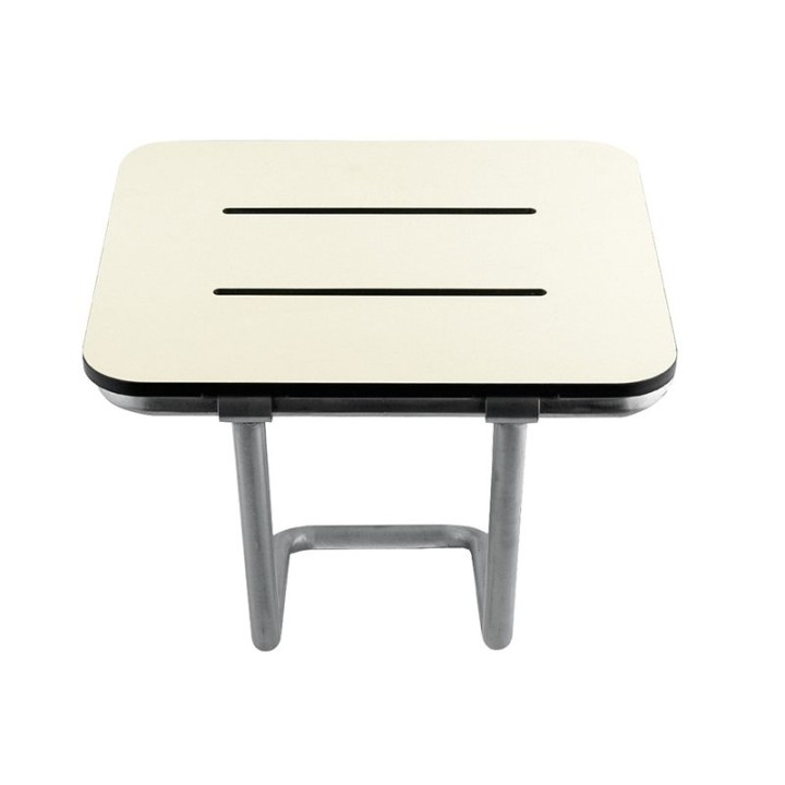 Asiento abatible con apoyo pared para ducha - AM0100 1