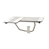 Asiento reversible, abatible con apoyo pared para ducha - AM0500 1