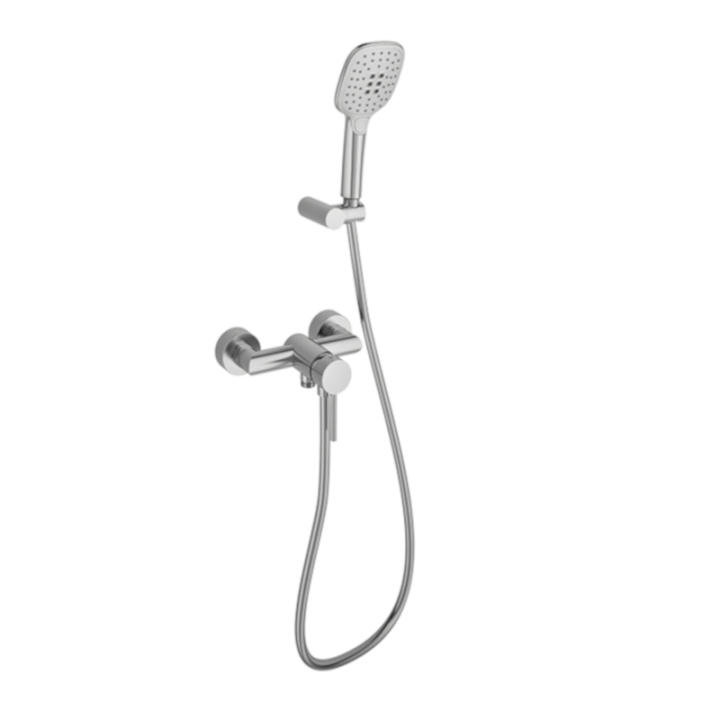 Monomando baño-ducha empotrado MAMMA MIA inox cepillado - 840801Q3IC 1