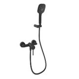 Monomando baño-ducha empotrado MAMMA MIA negro mate - 840801Q3NM 1