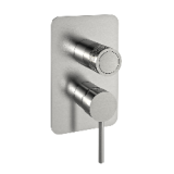 Monomando ducha empotrado 2-vías MAMMA MIA inox brillante - 841512SIX 1